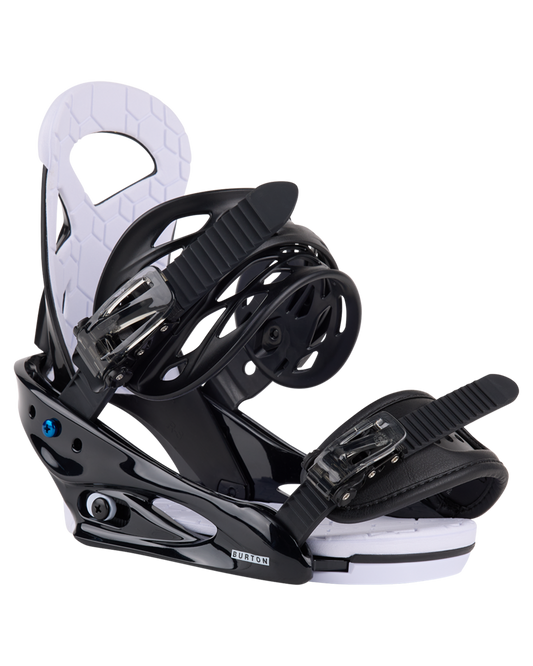 Burton Kids' Smalls Re:Flex Snowboard Bindings - Black Snowboard Bindings - Trojan Wake Ski Snow