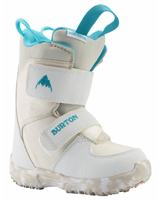 Burton Toddlers' Mini Grom Snowboard Boots - White Snowboard Boots - Trojan Wake Ski Snow