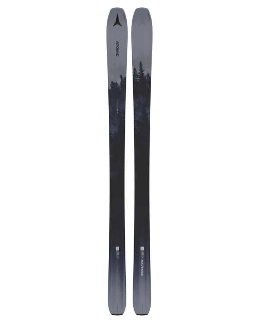Atomic Maverick 88 Ti Snow Skis - Silver/Black - 2025 Snow Skis - Trojan Wake Ski Snow