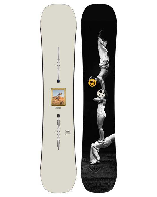 Burton Good Company Snowboard - 2025 Snowboards - Trojan Wake Ski Snow