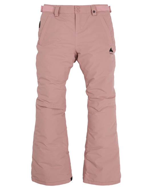Burton Kids' Sweetart 2L Snow Pants - Powder Blush Snow Pants - Trojan Wake Ski Snow
