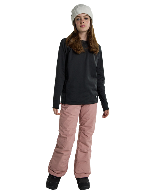 Burton Kids' Sweetart 2L Snow Pants - Powder Blush Snow Pants - Trojan Wake Ski Snow