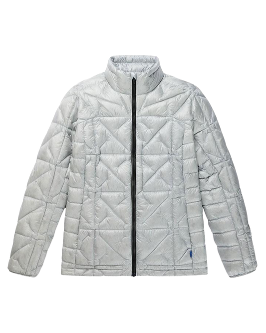 Burton Women's [ak]® Baker Down Jacket - Gray Cloud Jackets - Trojan Wake Ski Snow