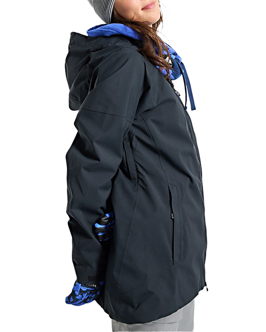 Burton Women's Pyne 2L Snow Jacket - True Black Snow Jackets - Trojan Wake Ski Snow