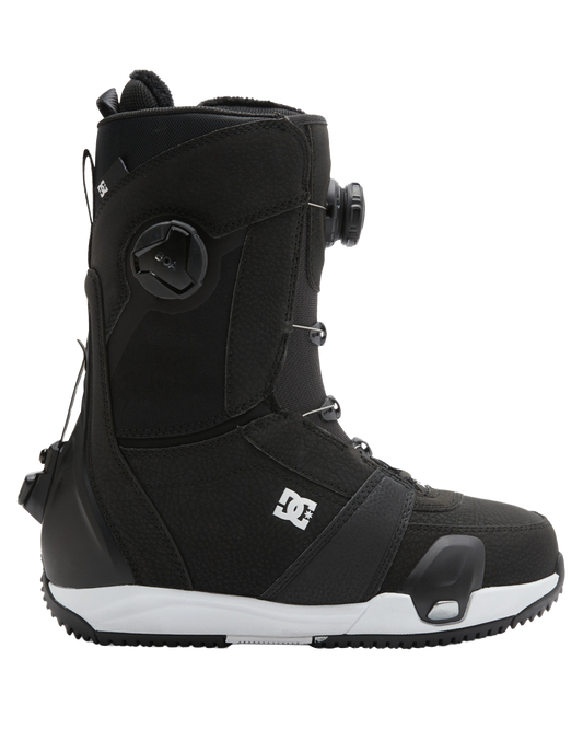 DC Women's Lotus Step On® Snowboard Boots - Black/White Snowboard Boots - Trojan Wake Ski Snow