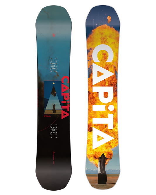 Capita Defenders Of Awesome Snowboard - 2025 Snowboards - Trojan Wake Ski Snow