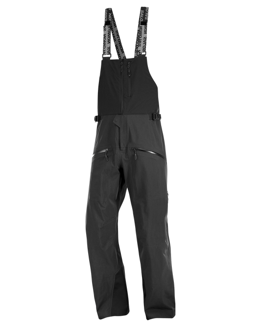 Salomon Absolute Bib - Deep Black Snow Bibs - Trojan Wake Ski Snow
