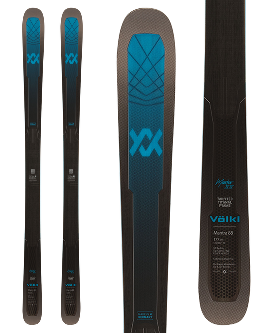 Volkl Mantra 88 Flat - 2025 Snow Skis - Trojan Wake Ski Snow