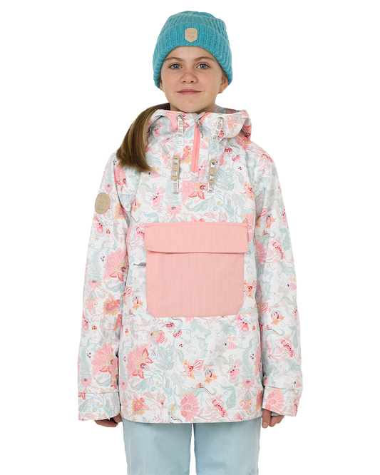 Rojo Hazel Girl's Snow Jacket - Royale Snow White - 2023 Snow Jackets - Trojan Wake Ski Snow